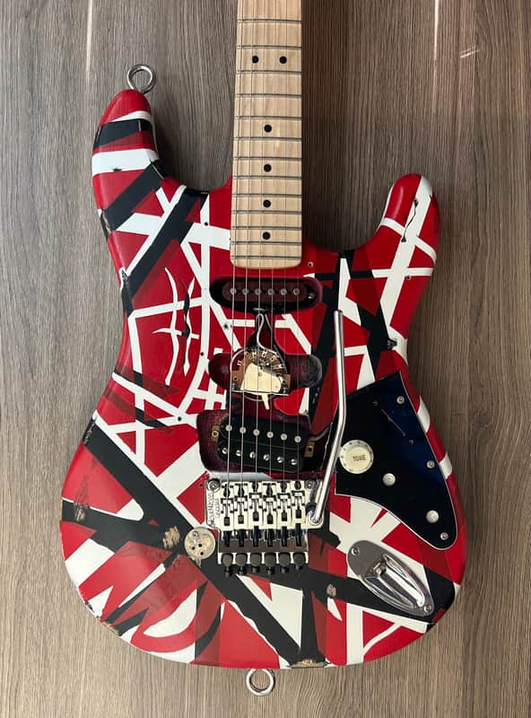 Eddie Van Halen Tribute Build Frankenstrat Frankenstein Guitar image 1