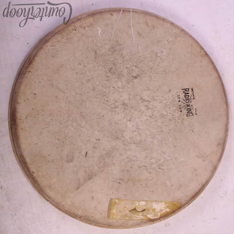 Slingerland Radio King Rack Tom 13"Calf Skin Drum Head Batter Vintage 40s Sparks image 1