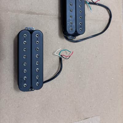 DiMarzio DP819BK/DP820BK D-Activator 8-String Humbucker Set 2010s - Black image 2