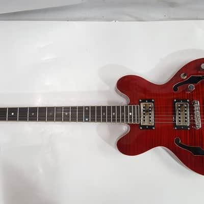 Paramount Premier SE Electric Violin Hollow Body Guitar with Hard Case - Nice! image 4