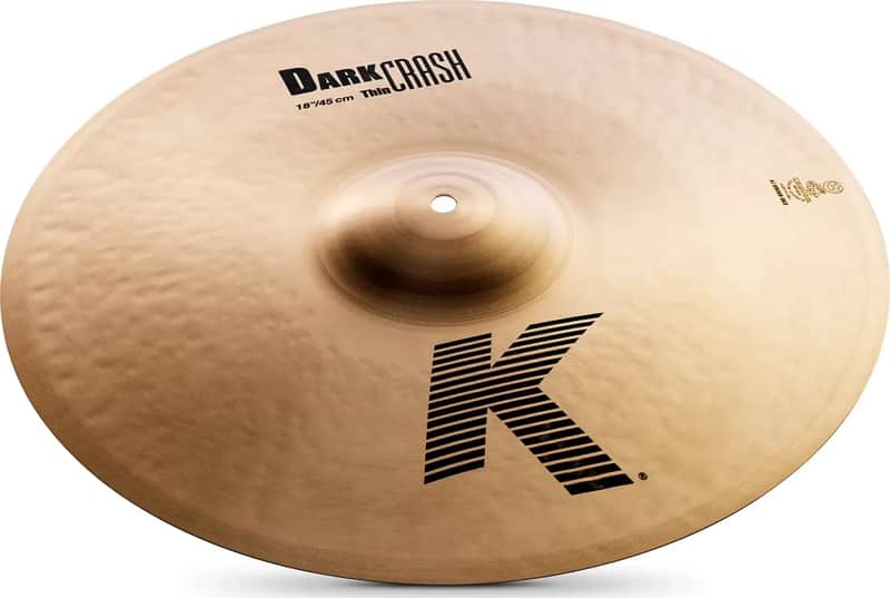 Zildjian K Zildjian Dark Thin Crash Cymbal, 18" image 1