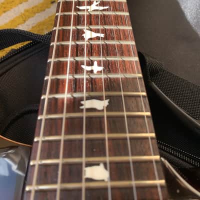 2017 PRS Paul Reed Smith USA CE-24 Burnt Amber Smokeburst Highly Figured W/ Gig Bag image 4