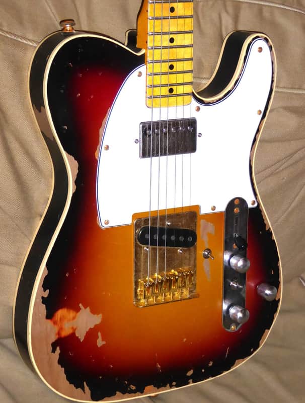 DY Guitars Andy Summers tribute relic tele body PRE-BUILD ORDER image 1