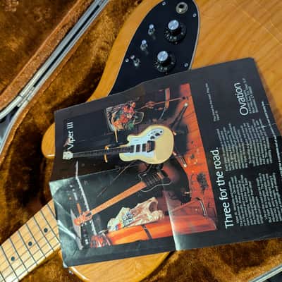 Ovation Viper III with Maple Fretboard 1979 - 1980 - Natural image 4
