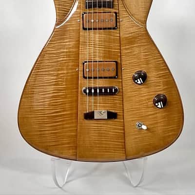 Jesselli Guitars “3-Piece Special” Flame Maple. Fully Hollow & Carved 2021 / NEW (Authorized Dealer) image 3