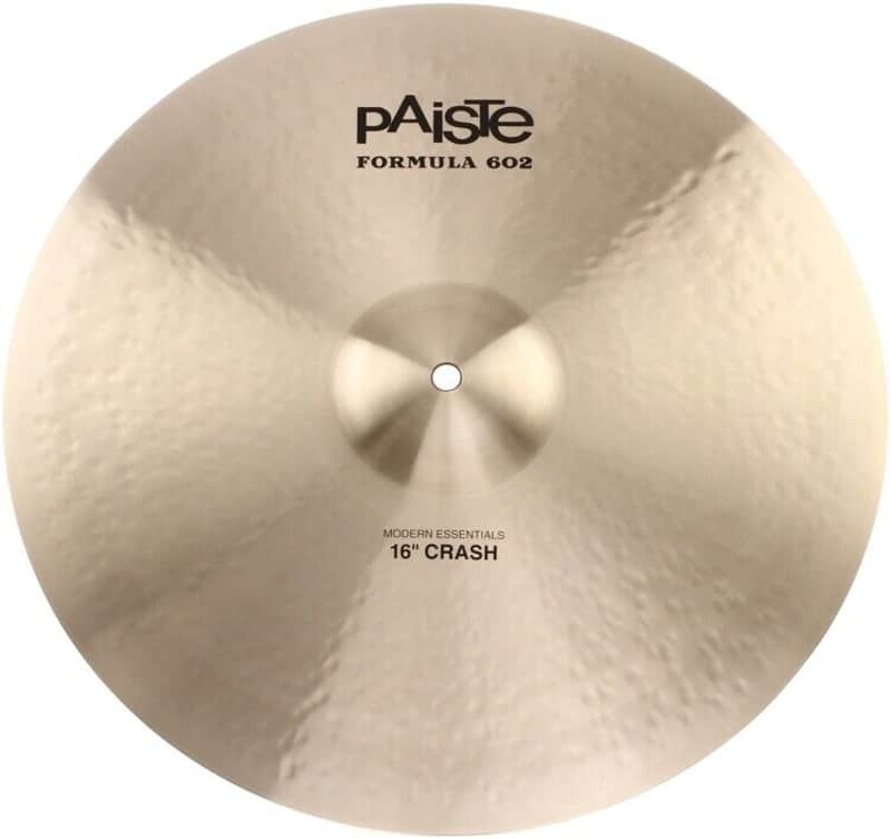 Paiste Formula 602 Modern Essentials 16" Crash Cymbal/Model # CY0001141416/NEW image 1