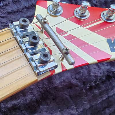 Kramer Baretta 1983 - 1989 - Red Paul Unkert UNK 5150 84 VH Striped USA image 10