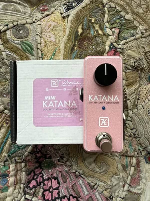 Keeley Mini Katana Clean Boost Pink Limited Edition image 1