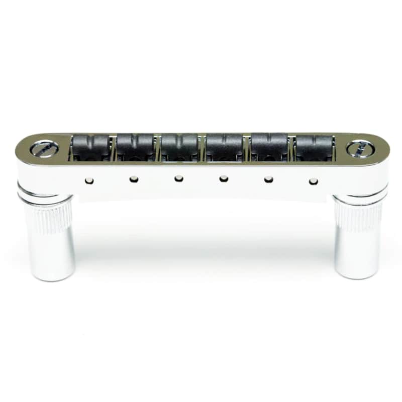 Graph Tech ResoMax NV2 6mm Epiphone Bridge Chrome PS-8863-C0 image 1