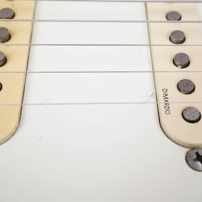 Fender Custom Edition ST57-140YM Yngwie Malmsteen Signature Stratocaster MIJ 1994 Pearl Yellow White Scalloped Japan Fujigen w/ OHSC image 9