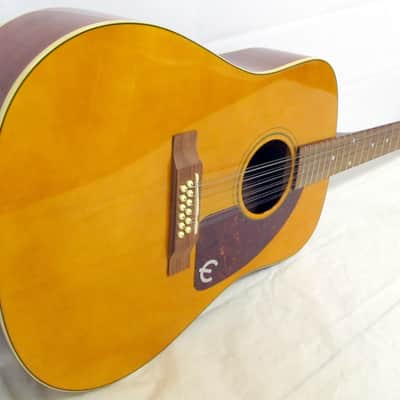 Used Epiphone FT-112 Bard "Oh Pretty Woman" Roy Orbison 12 String Acoustic w/ Hard Case image 13