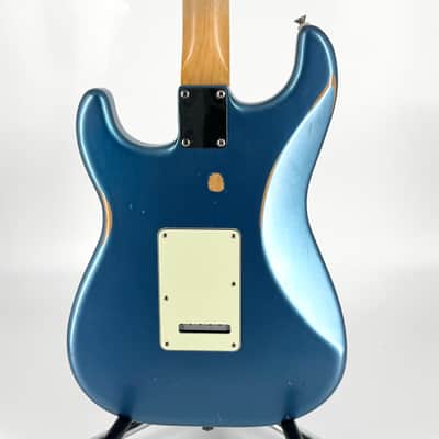 2021 Fender Vintera Road Worn 60’s Stratocaster – Lake Placid Blue image 8