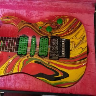 IBANEZ UNIVERSE UV77MC 1990 MULTI COLOR image 2