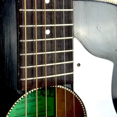 Baxendale Conversion Harmony Roy Smeck Early 1950’s - Original Black Lacquer image 3