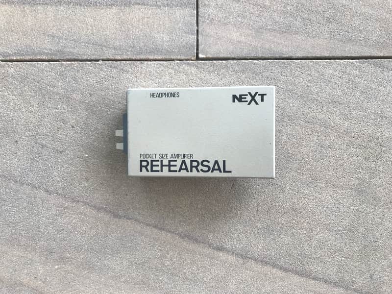 NEXT Rehearsal RH-007 Pocket Size Headphone Amplifier with Distortion Effect (Made in Japan) image 1