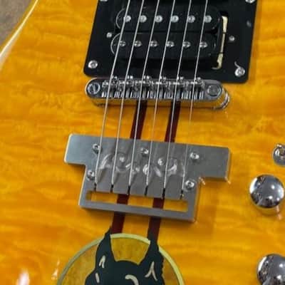Phred Instruments Retrofit Wolf Style Tailpiece for Guitars with Stop Tailpiece - Stainless Steel or Brass image 5