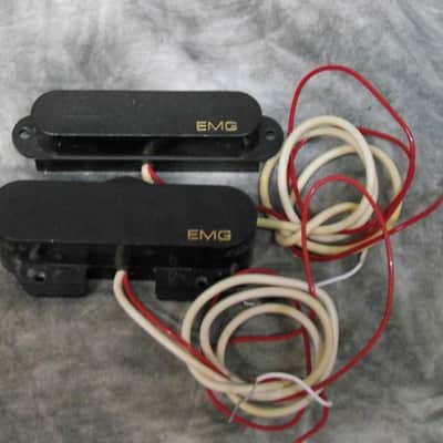 EMG T Set RT FT Fits Telecaster Black Active pickups image 1