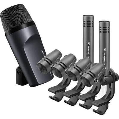 Sennheiser Drum Kit 600, e600 Series 7-Piece Drum Microphone Package with Case image 3