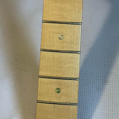 2004 Fender USA American 50th Anniversary Deluxe Stratocaster Guitar Neck 22 Fret Maple FB (Clean) image 9