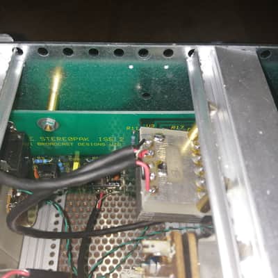 AEG/Broadcast Designs Ltd  Alice Stereopak ISS 2  1991 Microphone Pre-amp image 10