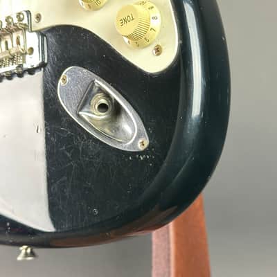 Used 1988 MIJ Squier Black w/case TSU25401 image 5