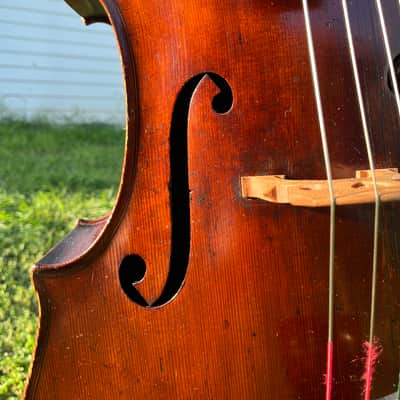 Anton Kessel Professional Antique Cello 1890 Leipzig Germany Guarneri Model image 25