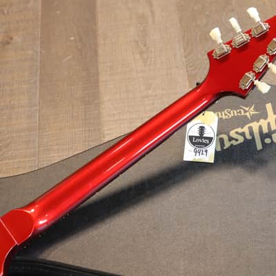 Minty! 2024 Gibson Custom Shop 1967 Reissue Flying V Electric Guitar Sparkling Burgundy + COA OHSC image 18