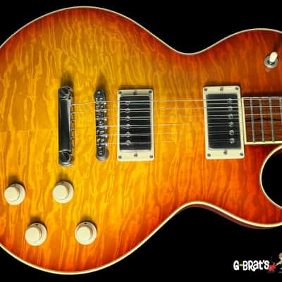 2009 Collings CL City Limits Deluxe Premium Quilt Top ~ Cherry Sunburst image 1
