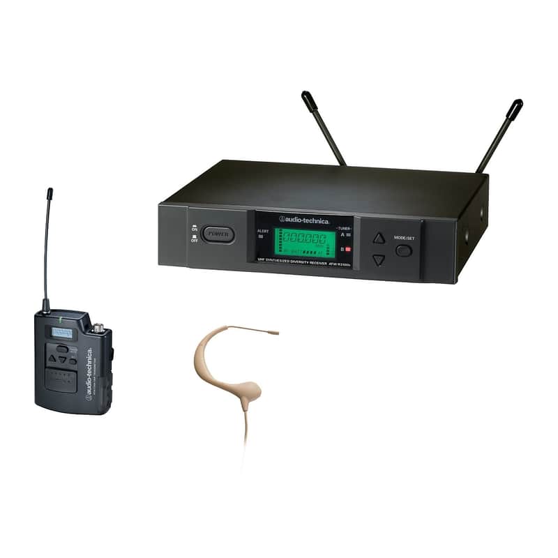 Audio-Technica ATW2192AD-TH Wireless Headworn Microphone System Channel D image 1