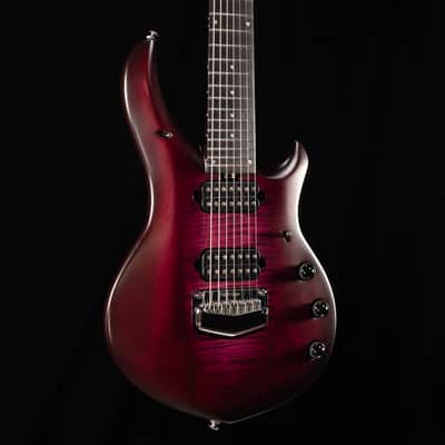 Ernie Ball Music Man Majesty John Petrucci Signature 7-String Electric Guitar - Amaranth image 4