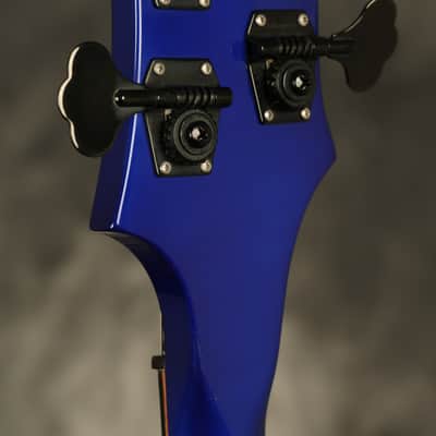 1988 Rickenbacker 4003 Bass BT Midnight Blue w/BLACK hardware + binding! image 18