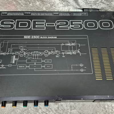 Roland SDE-2500 MIDI Digital Delay 1985 - 1989 - Black image 2