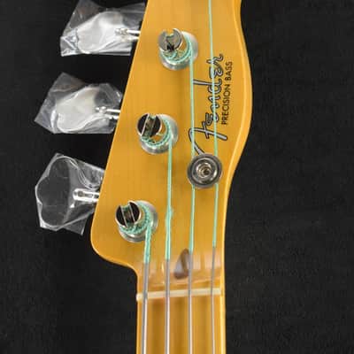 Mint Fender American Vintage II 1954 Precision Bass Vintage Blonde Maple Fingerboard image 5