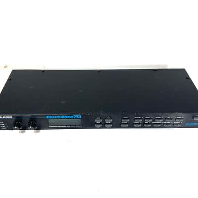 Alesis QuadraVerb GT 20k Bandwidth Simultaneous Guitar Effects Processor 1990s - Black image 12