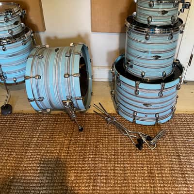 Tama Starclassic Walnut/Birch 3pc Arctic Blue Oyster (VIDEO) image 12