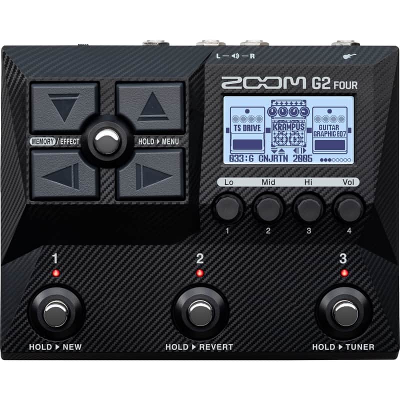 Zoom G2 FOUR Guitar Multi-Effects Processor Pedal image 1