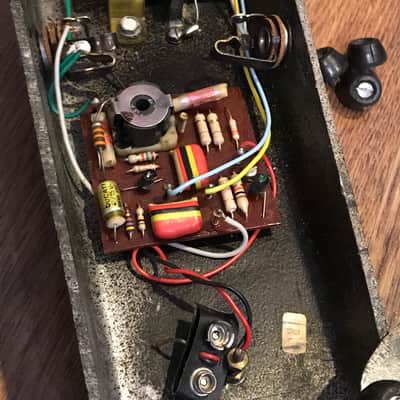 Vintage 1967 Cry Baby Top Logo Wah By Thomas Organ Company - Pre-VOX JEN Cry Baby Wah - VERY RARE image 13