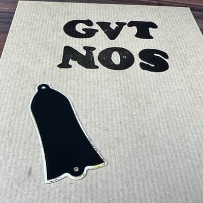 General Vintage Tone  Truss rod cover 59’ fits  Gibson  NOS old Reborn The burst Edad model   Black image 2