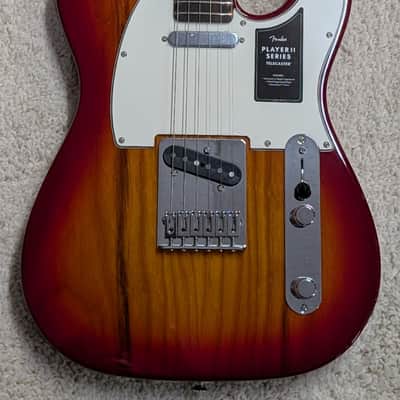 Mint Fender Player II Telecaster guitar, Rosewood Fingerboard, Aged Cherry Burst image 3