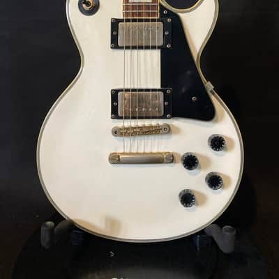 Immagine Eko Les paul 1990 Custom White Vl 480 First Series set in neck - 1