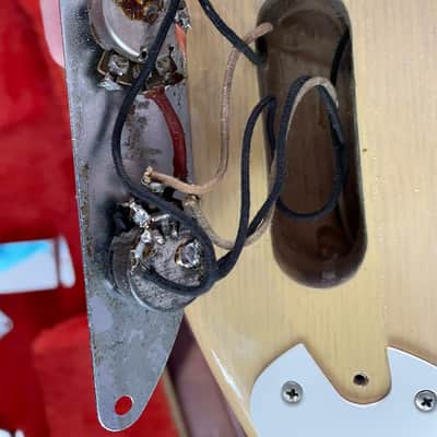 Fender Precision 1956 All Original Refin Bass 1956 image 12