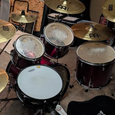 Tama Imperialstar 5pc Drum Set with Meinl HCS Cymbals and Hardware image 3