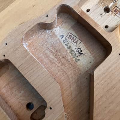 Yamaha Pacifica 112V Electric Guitar Body 2009 Natural Roadworn imagen 4