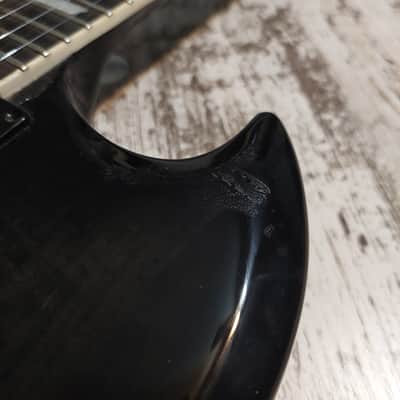 Gibson SG Modern Supreme AA Flame Top Honduras Body Upgraded Seymour Duncan Distortion Pickups Locking Tuners Ebony w/ Hardcase image 6