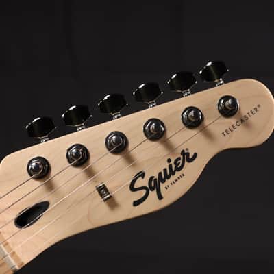 Squier Squier Sonic Telecaster Maple Fingerboard White Pickguard Black 291 image 4