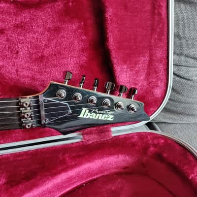 2017 Ibanez Prestige RG655 Galaxy Black w/OHSC image 4