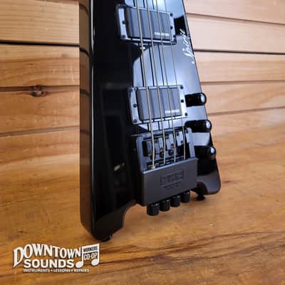 Steinberger Spirit XT-2 Standard 4-String Bass with Steinberger Spirit Gig Bag - Black image 3