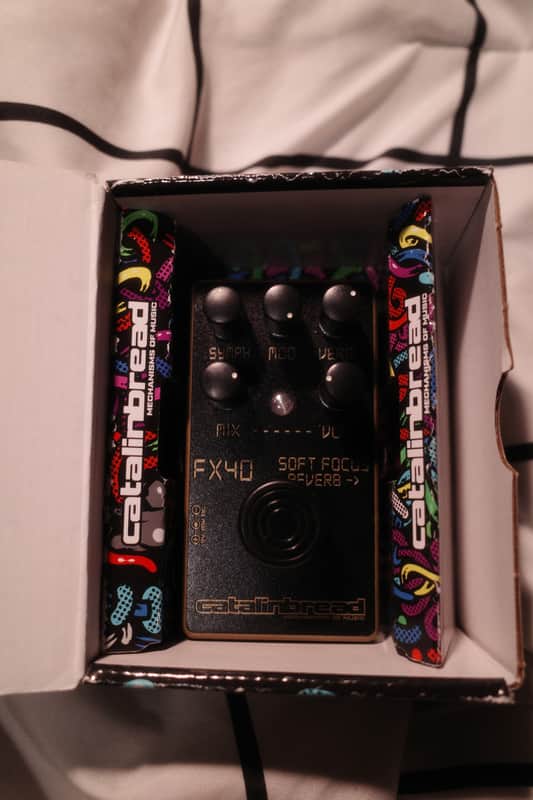 Catalinbread Soft Focus Reverb Gold Edition 2023 - Gold/Black image 1