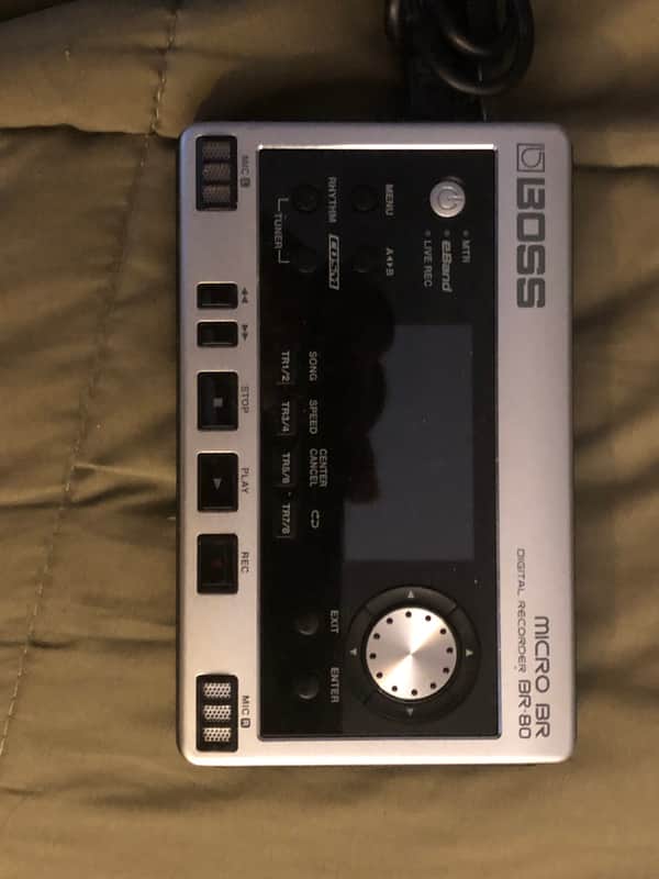Boss Micro BR-80 Portable Digital Recorder 2010s - Black | Reverb
