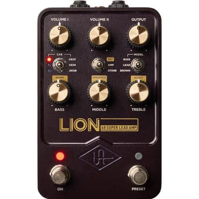 Universal Audio Lion '68 Super Lead Amp - Black, B-Stock image 12